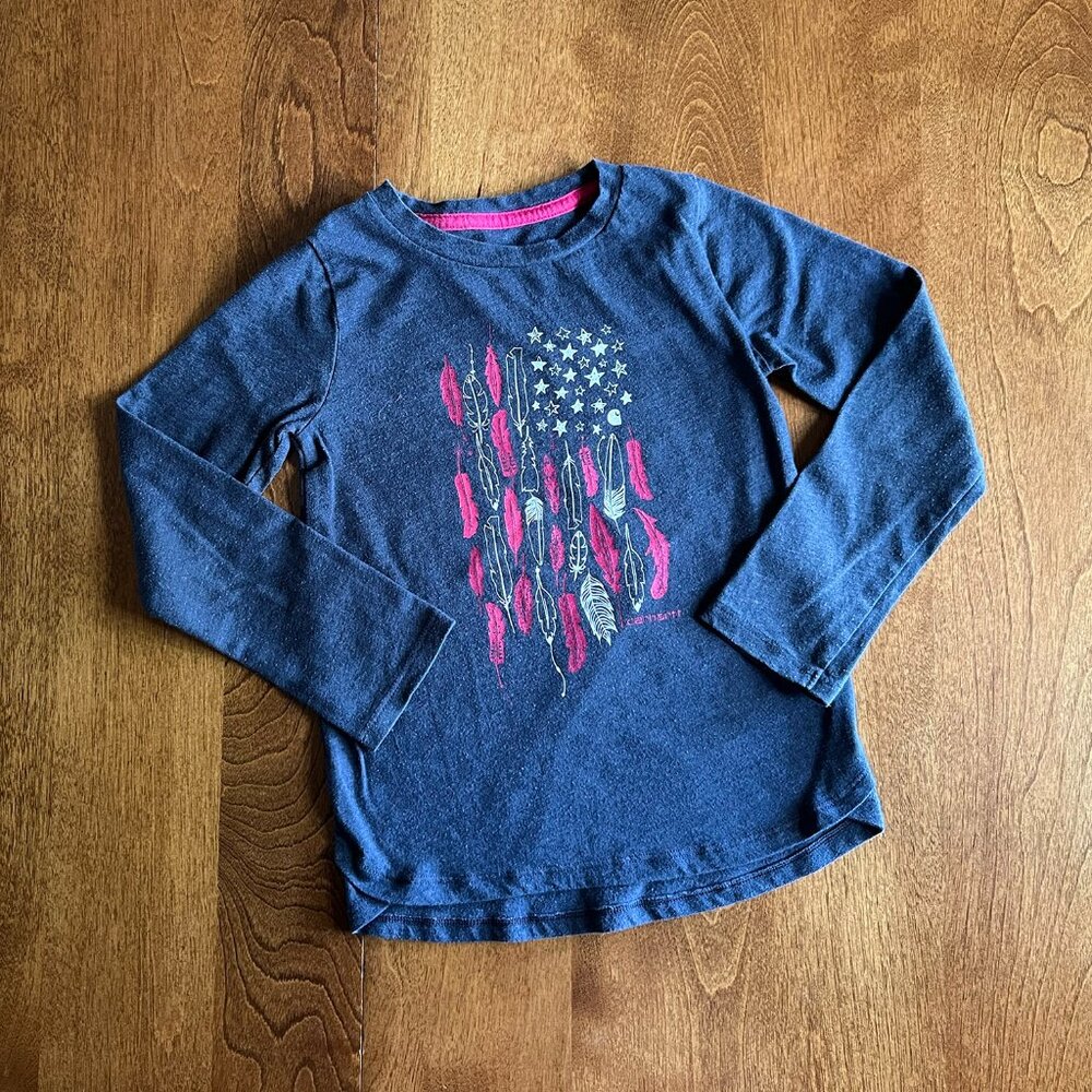 Carhartt flag graphic tee 4T